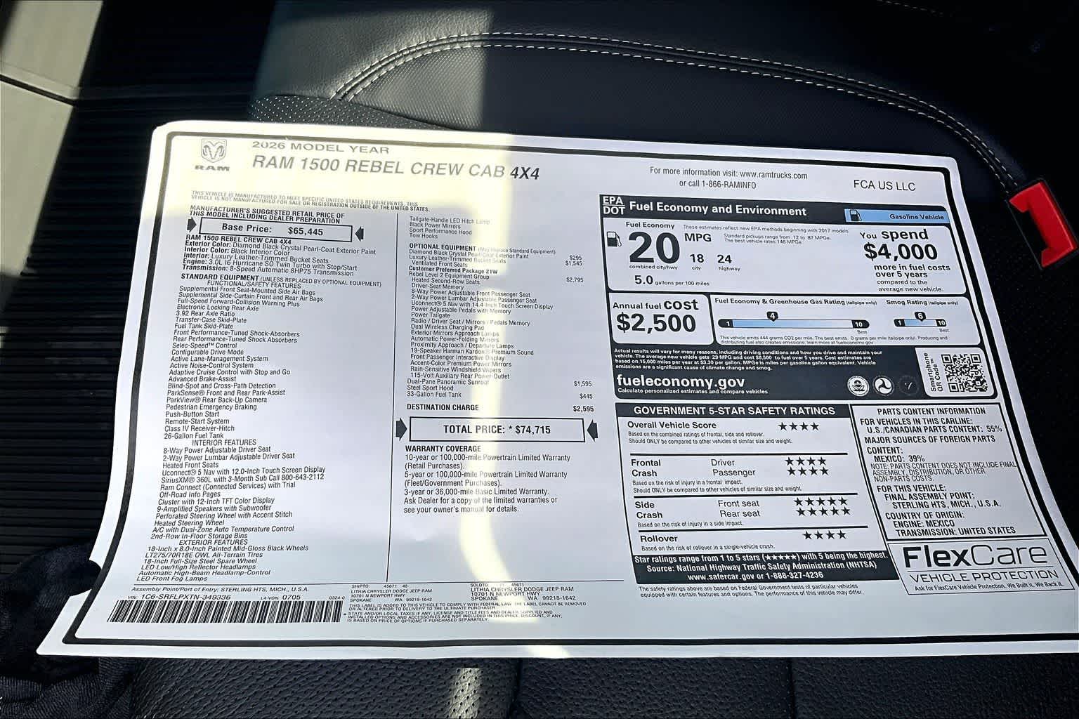 Thumbnail: 2026 RAM 1500 - 23