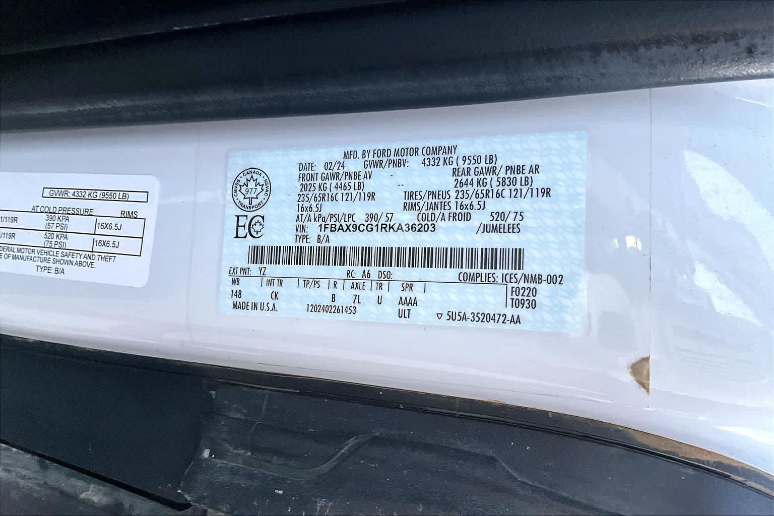 Thumbnail: 2024 Ford Transit Series - 20