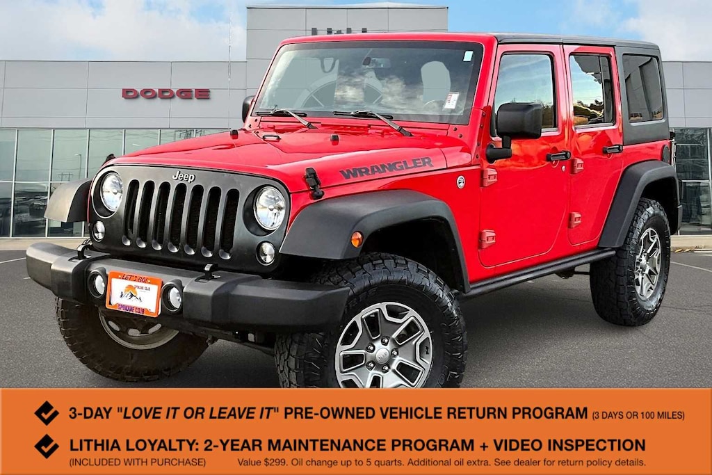 Used 2016 Jeep Wrangler Unlimited Black Bear SUV