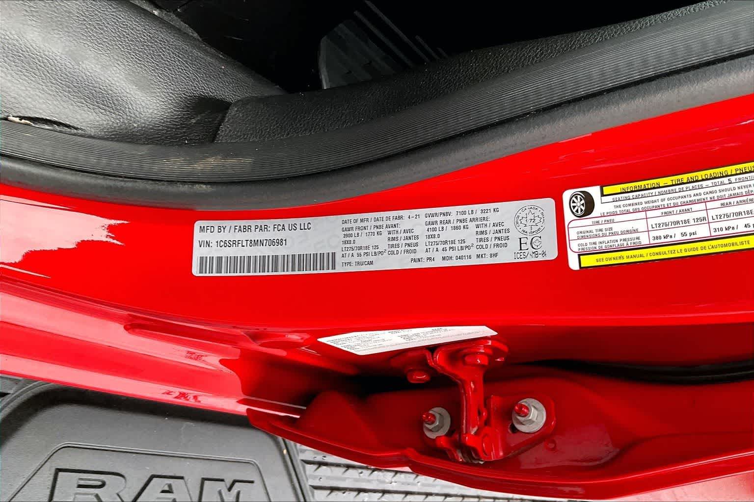 Thumbnail: 2021 RAM 1500 - 21