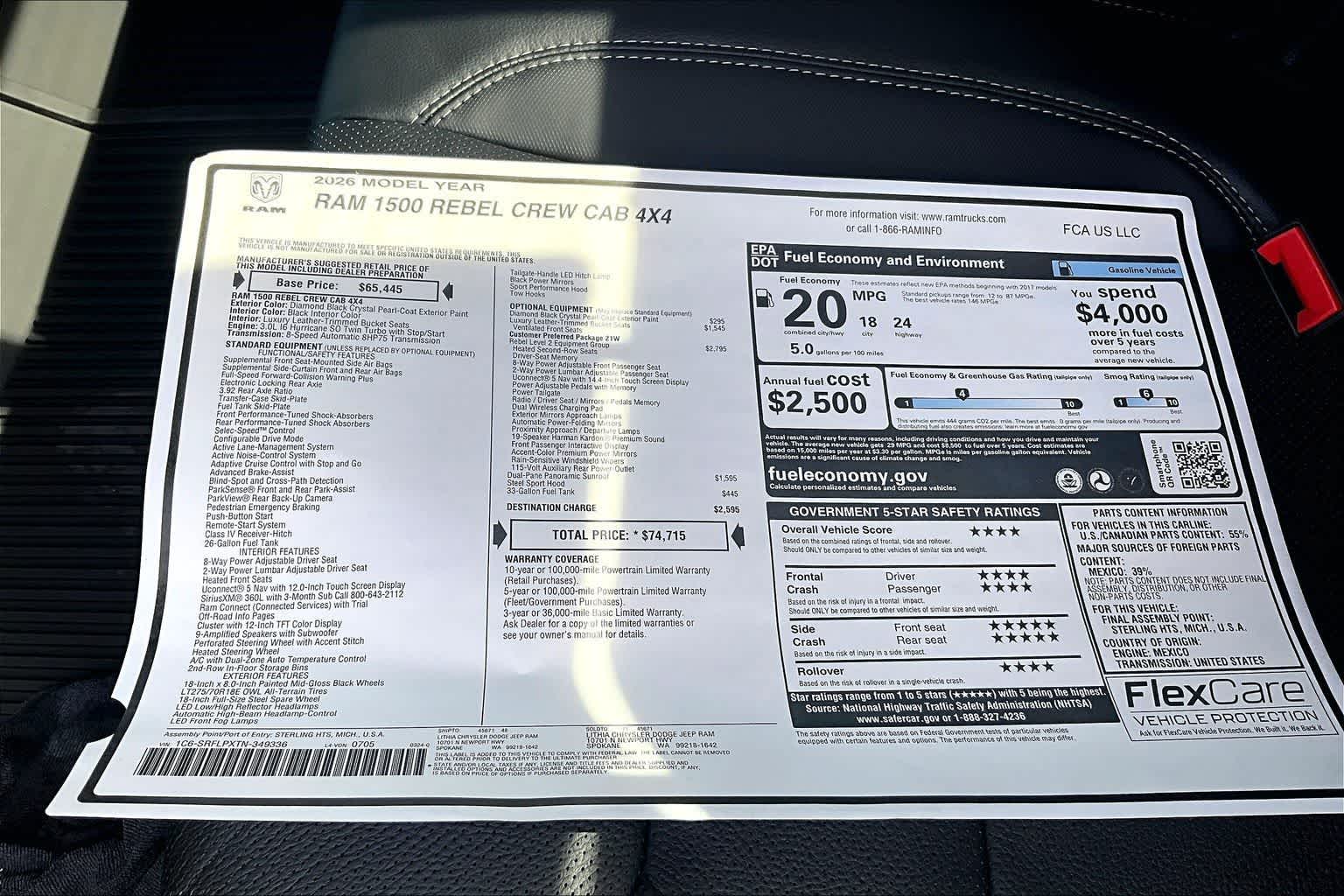 Thumbnail: 2026 RAM 1500 - 23