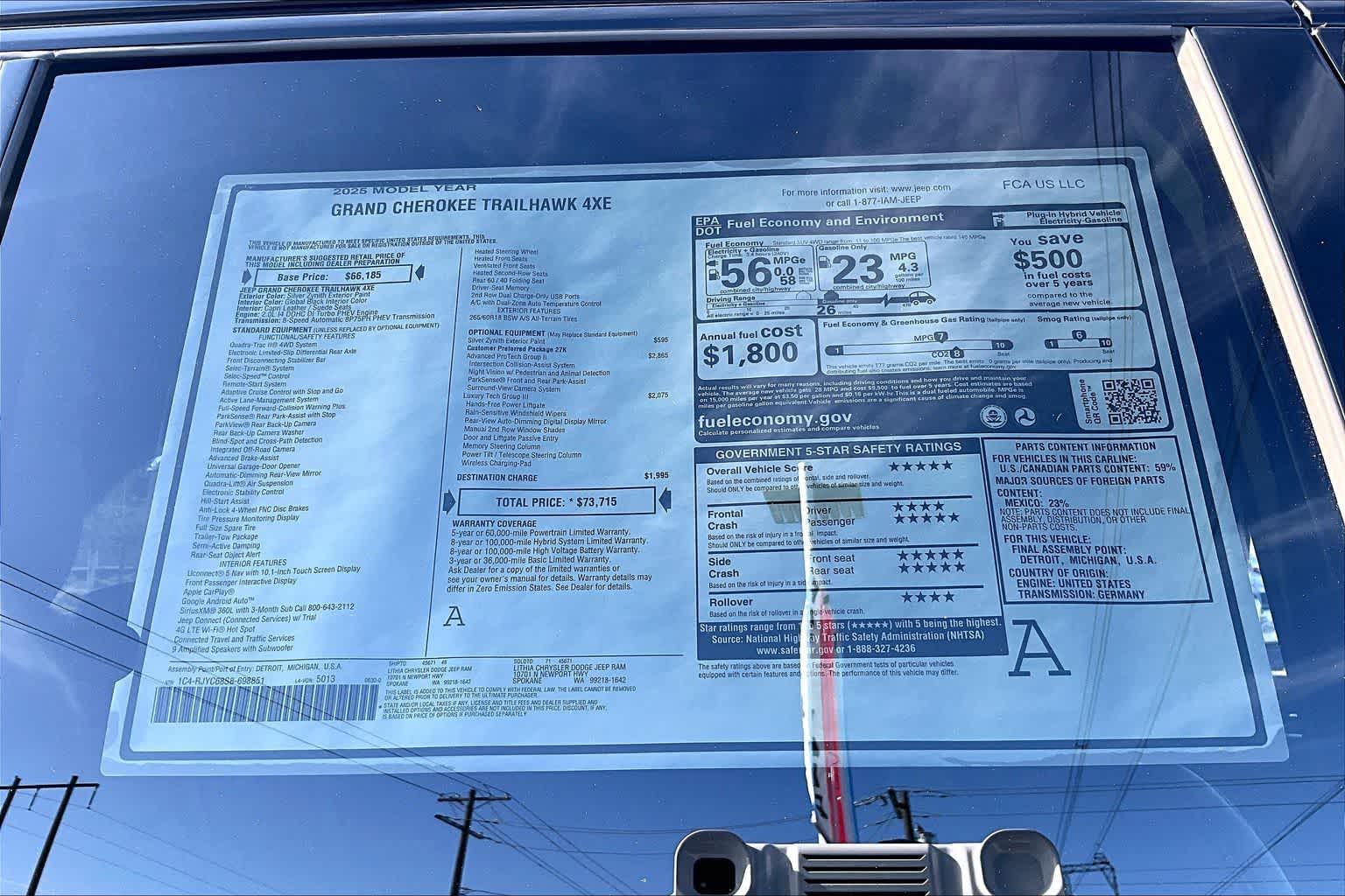 Thumbnail: 2025 Jeep Grand Cherokee - 23