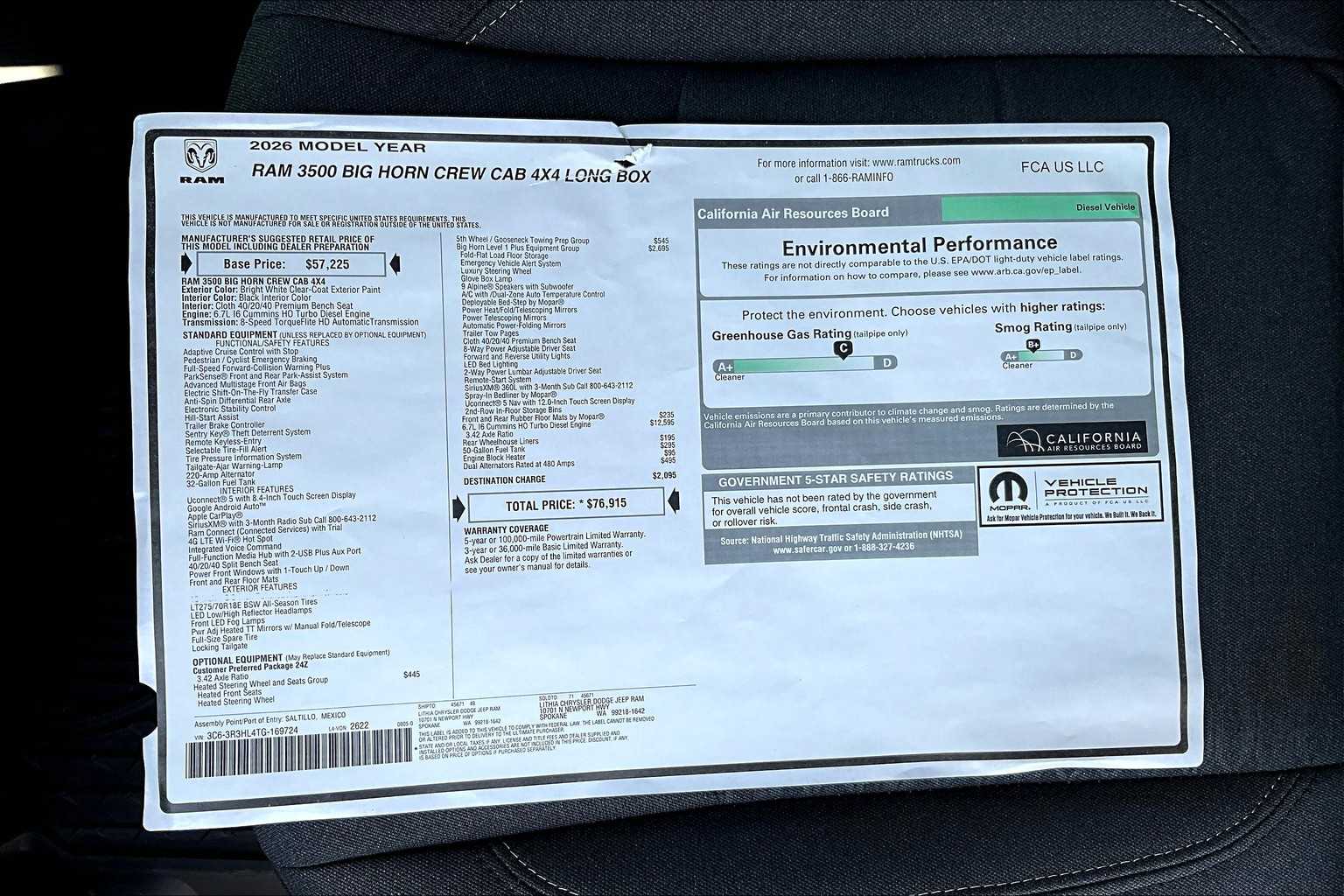 Thumbnail: 2026 RAM 3500 - 23