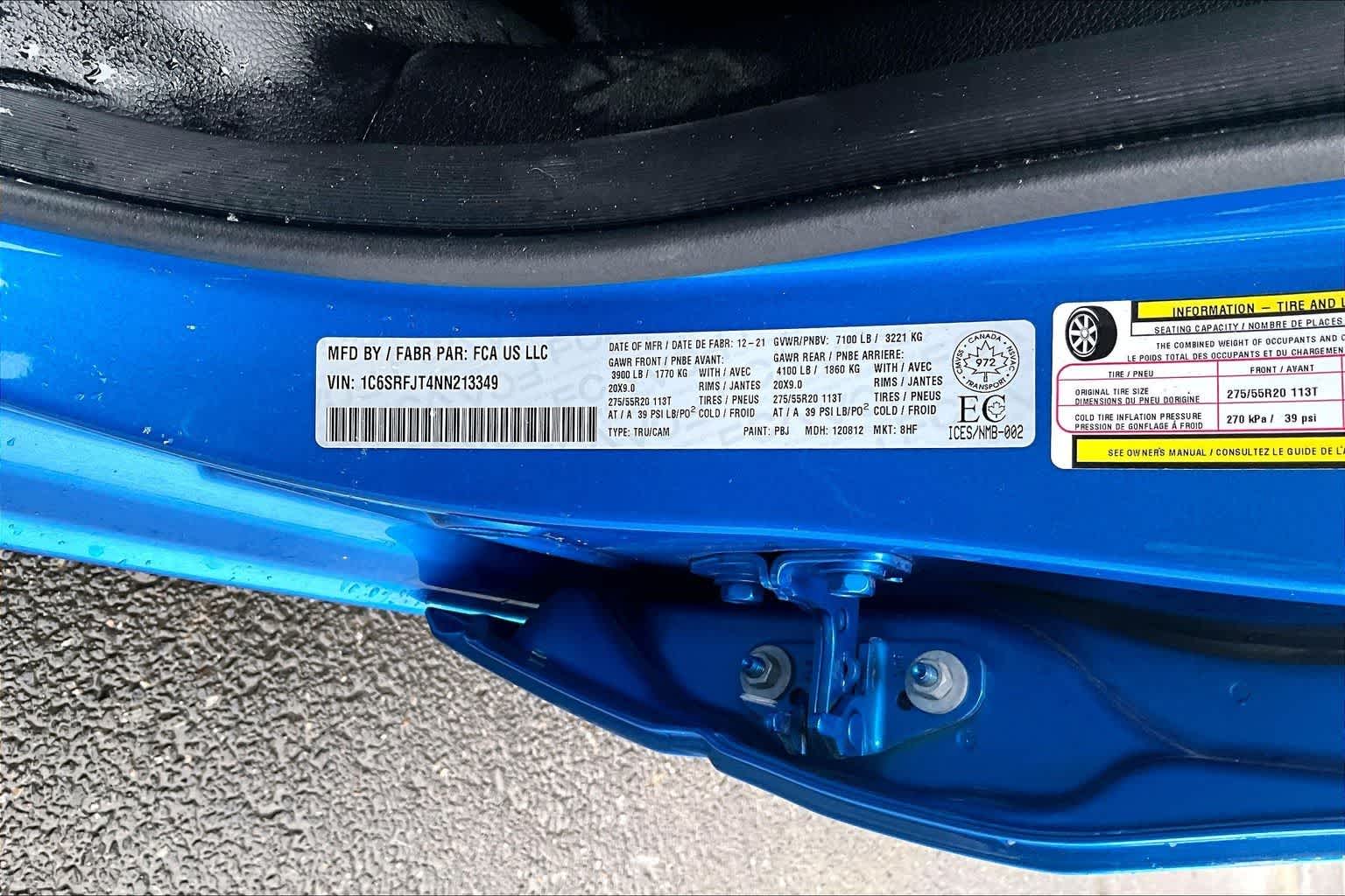 Thumbnail: 2022 RAM 1500 - 21