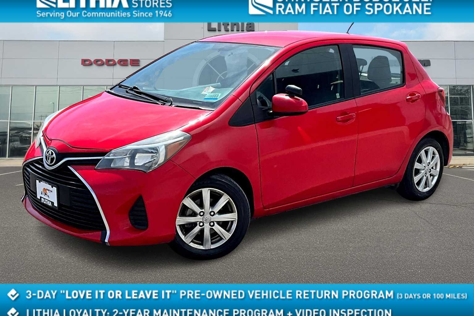 2016 Toyota Yaris LE -
                  Spokane, WA