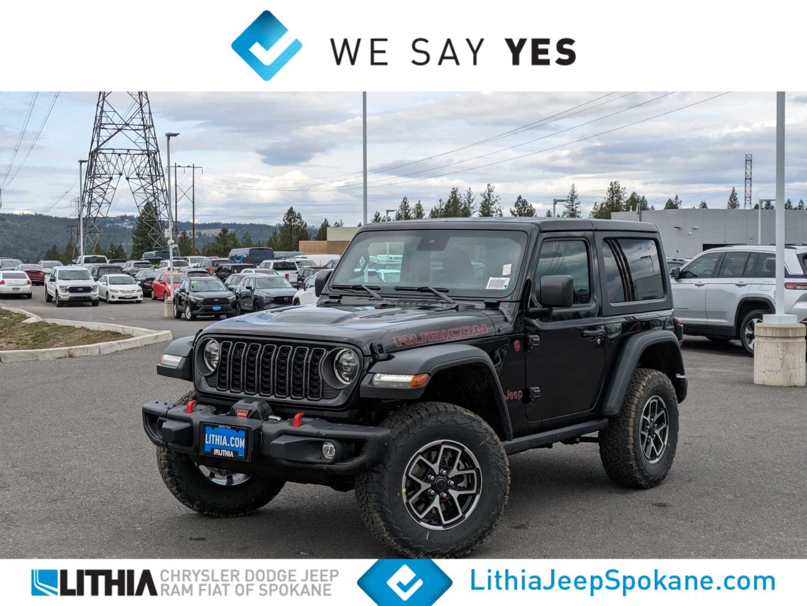 2024 Jeep Wrangler For Sale in Spokane WA Lithia Chrysler Dodge Jeep