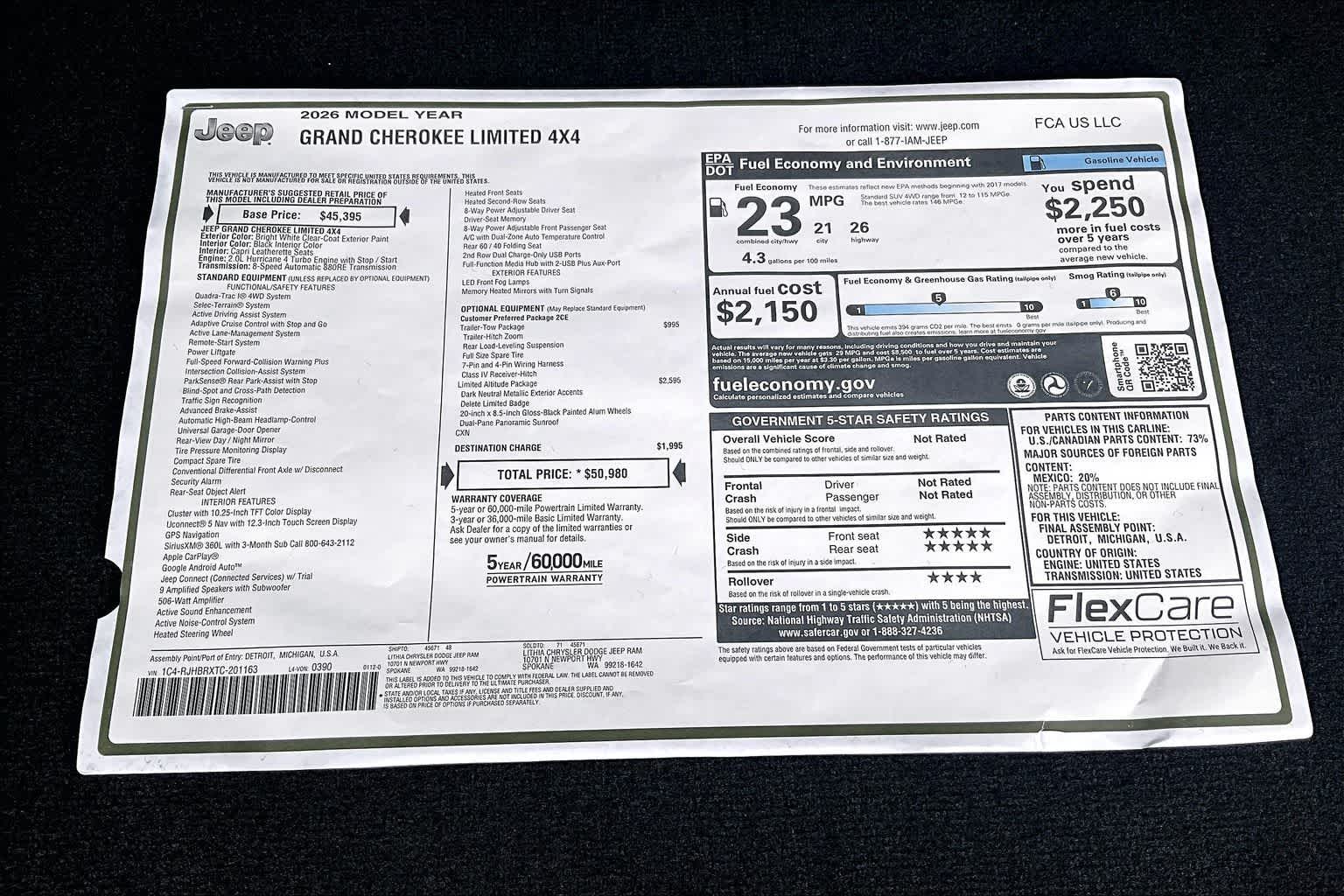 Thumbnail: 2026 Jeep Grand Cherokee - 23