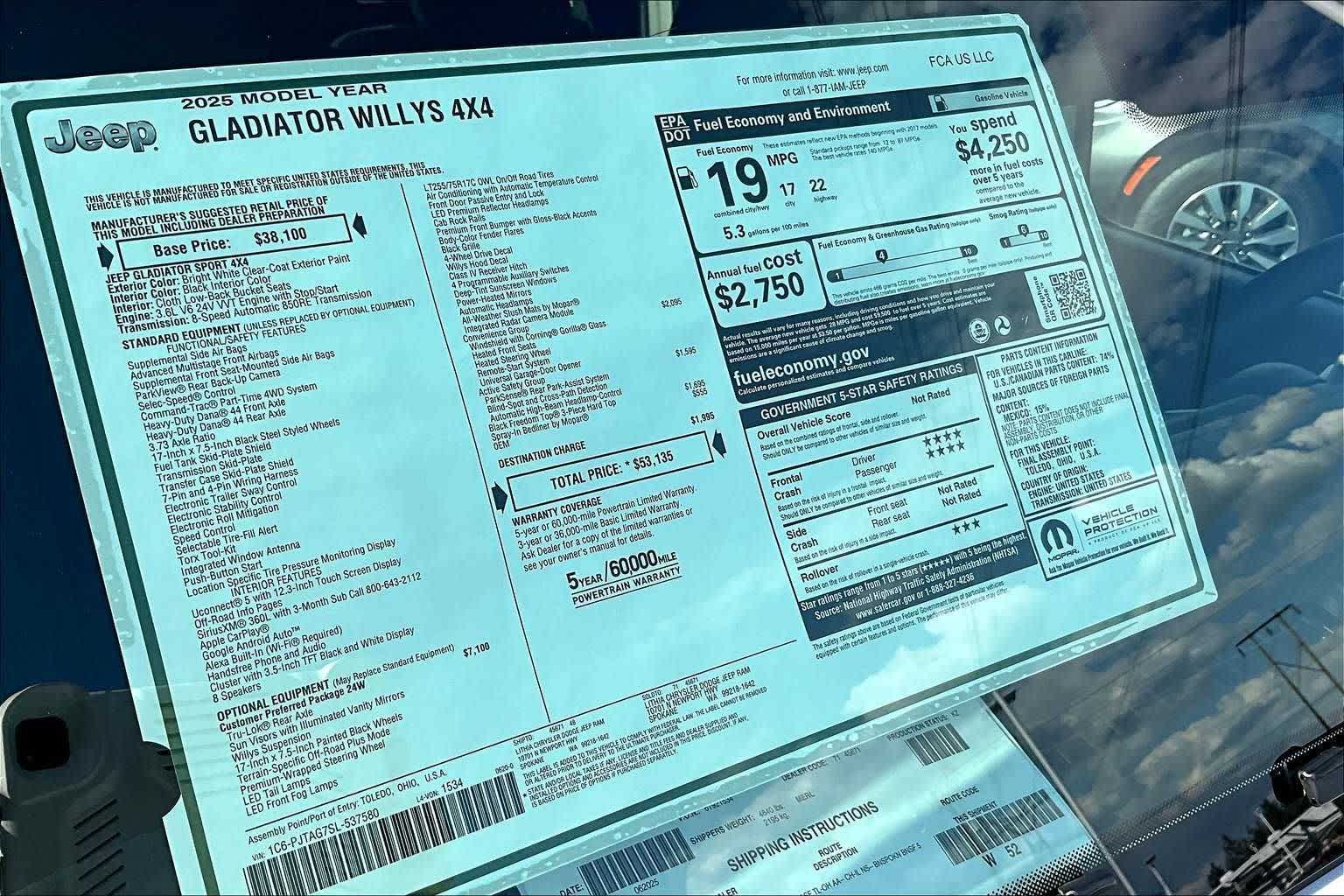 Thumbnail: 2025 Jeep Gladiator - 23