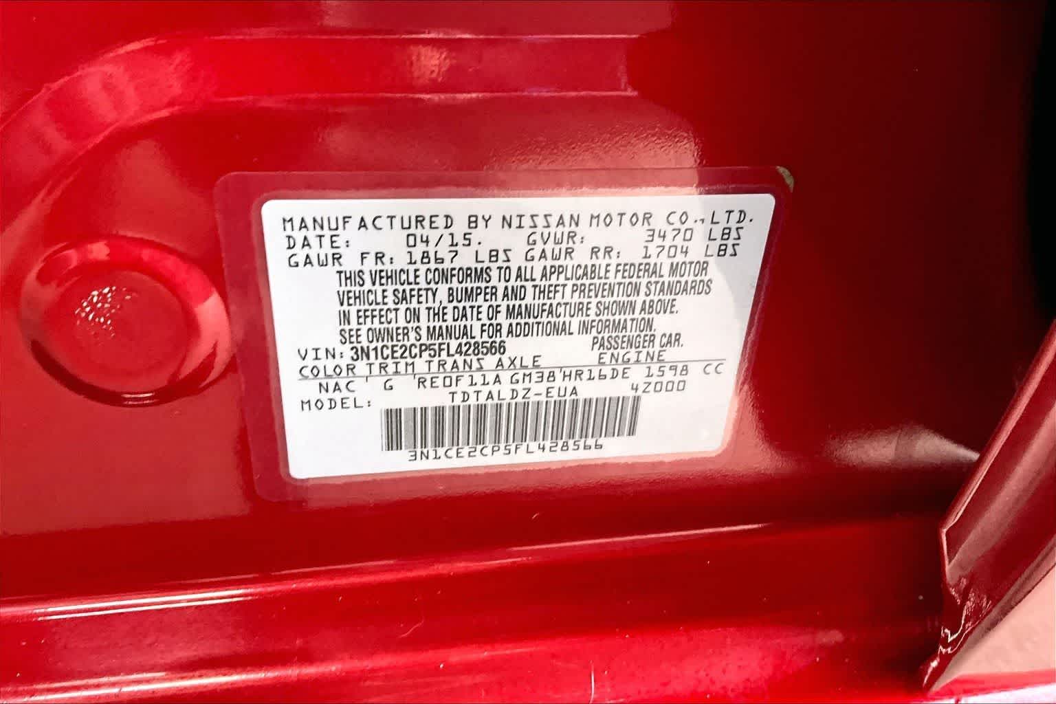 Thumbnail: 2015 Nissan Versa Note - 21