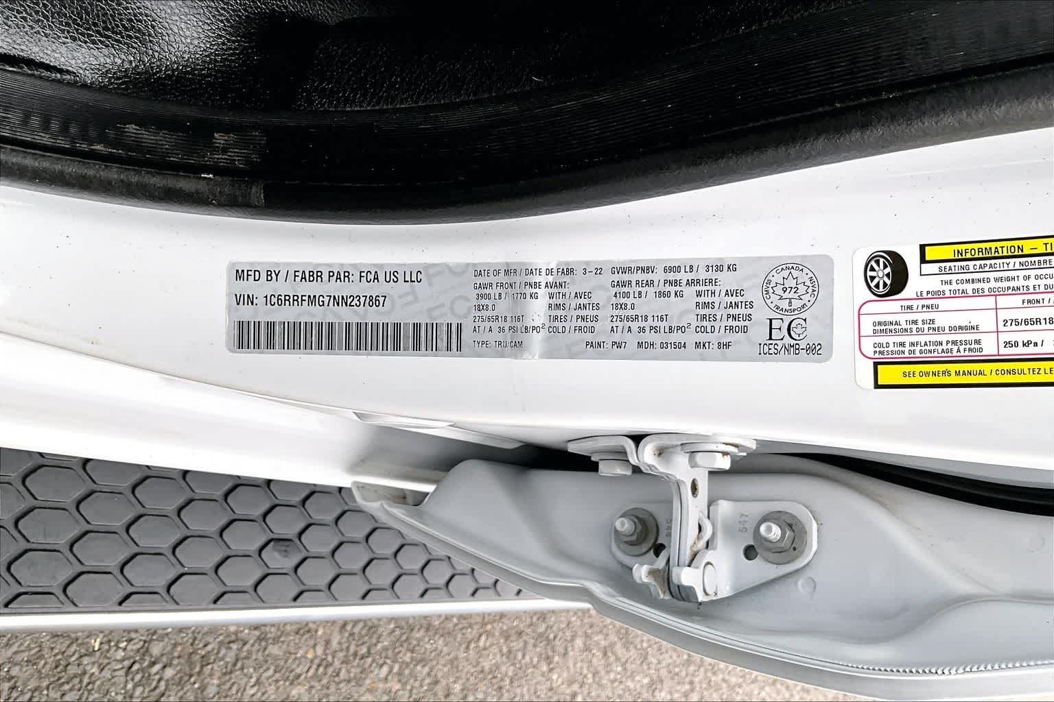 Thumbnail: 2022 RAM 1500 - 21