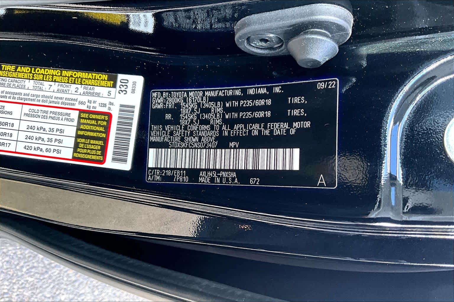 Thumbnail: 2022 Toyota Sienna - 21