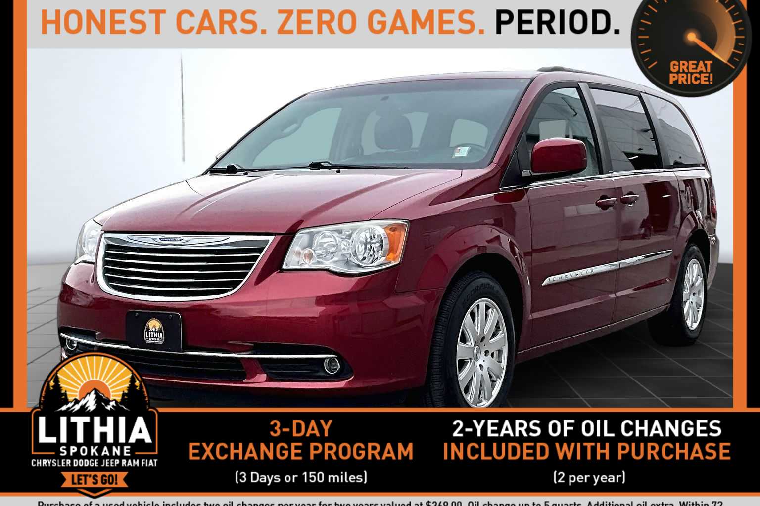 2012 Chrysler Town & Country Touring -
                  Spokane, WA