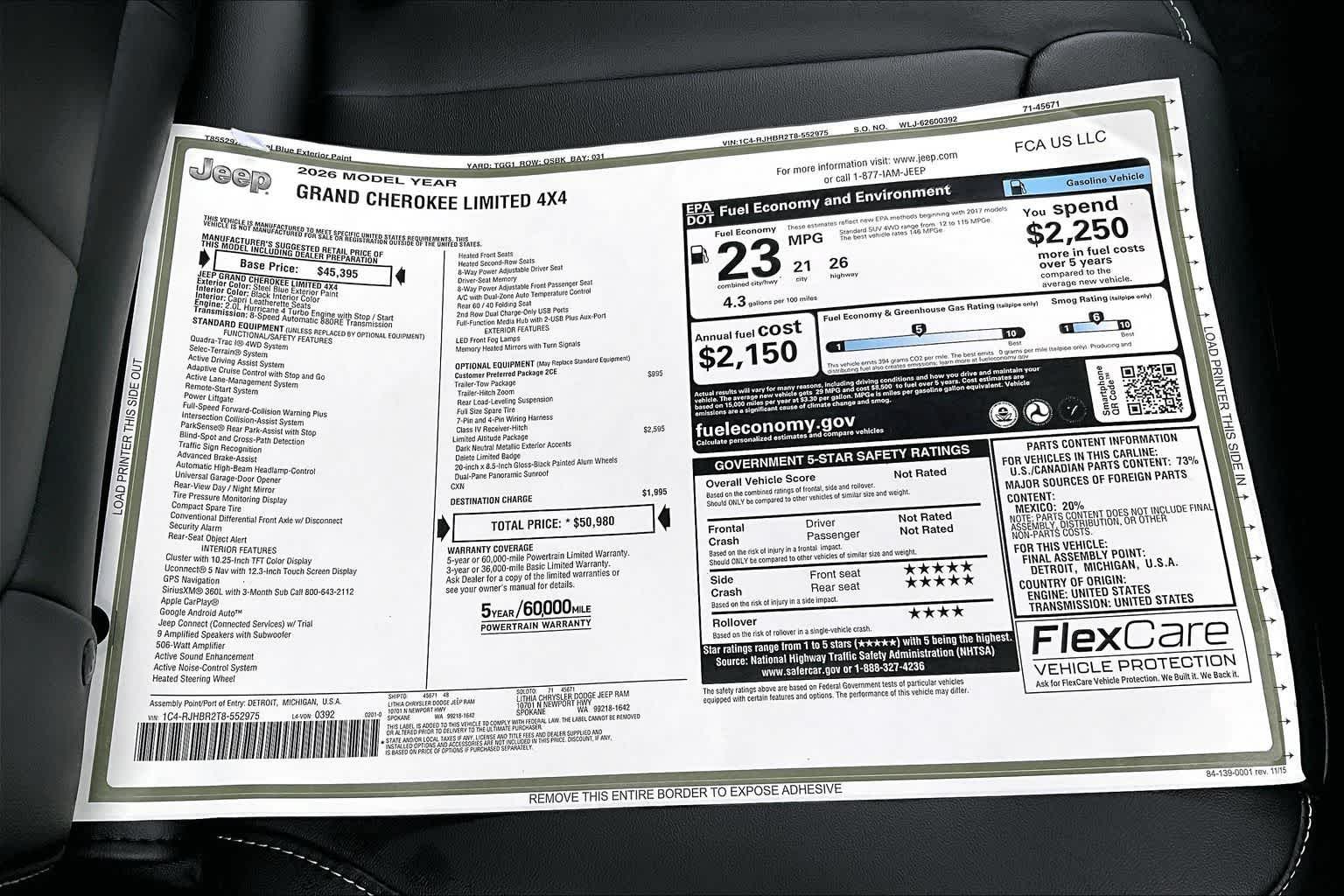 Thumbnail: 2026 Jeep Grand Cherokee - 23