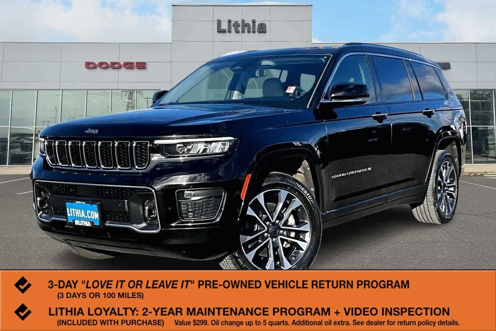 Used 2021 Jeep Grand Cherokee L Overland SUV