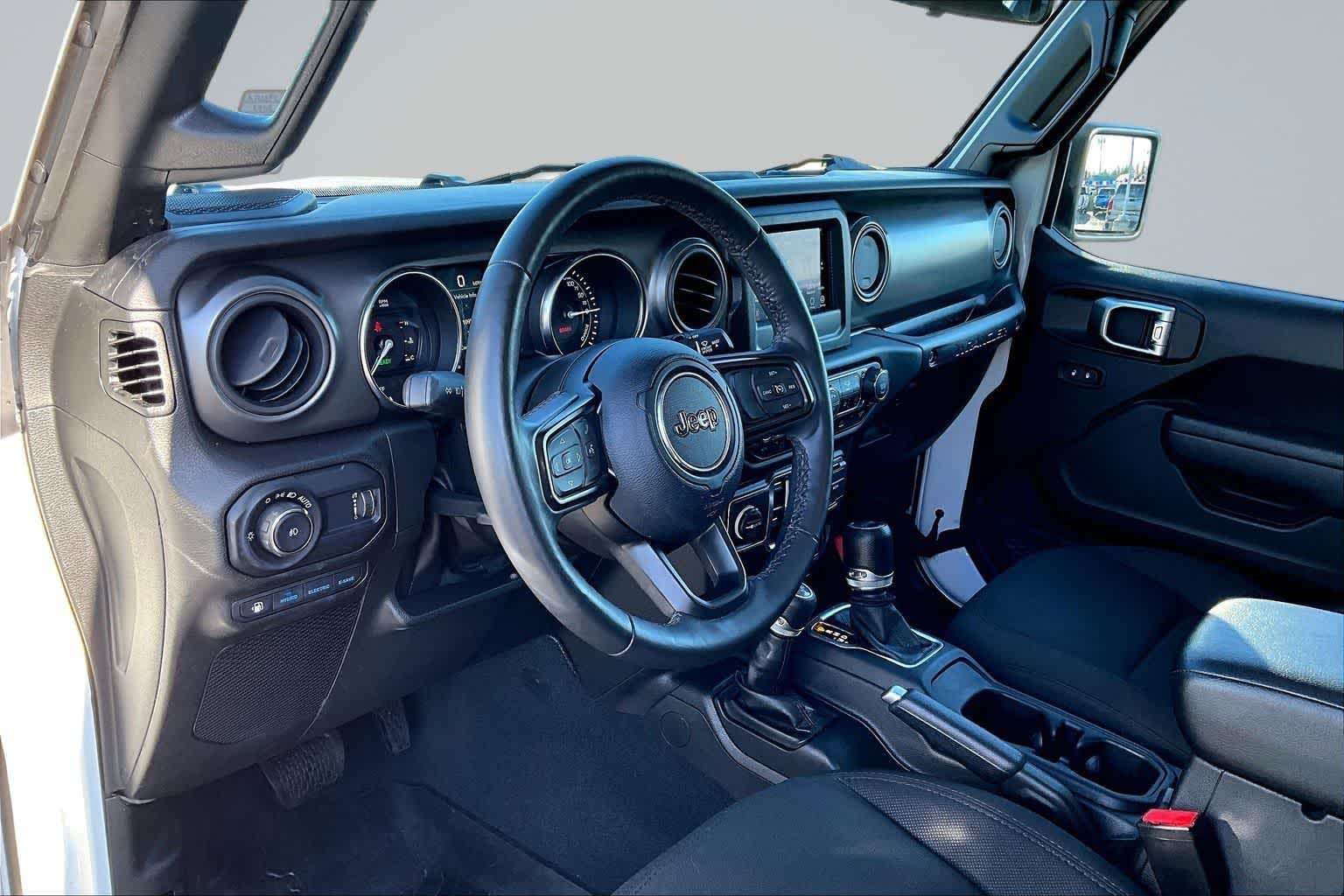 Used 2023 Jeep Wrangler 4xe Willys 4XE with VIN 1C4JJXN63PW592251 for sale in Spokane, WA