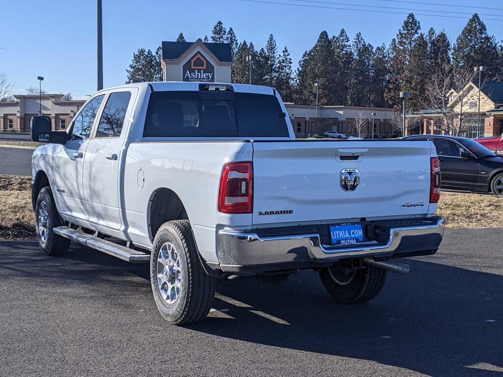 New 2024 Ram 2500 LARAMIE CREW CAB 4X4 6'4 BOX Bright White For Sale in