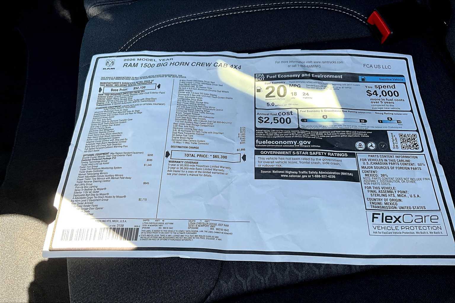 Thumbnail: 2026 RAM 1500 - 23