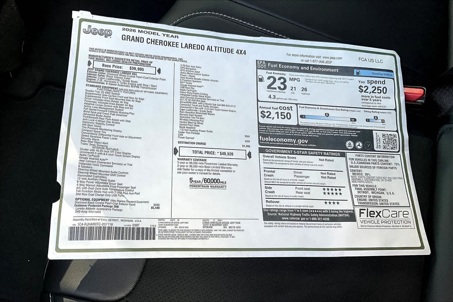 Thumbnail: 2026 Jeep Grand Cherokee - 23