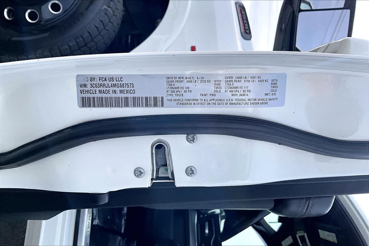 Thumbnail: 2021 RAM 3500 - 21