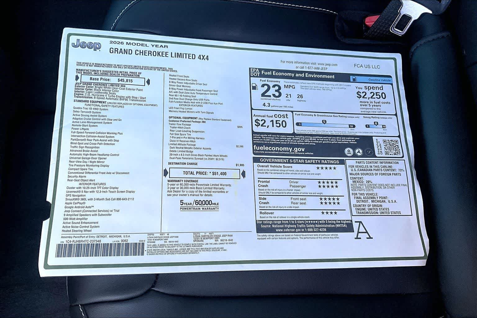 Thumbnail: 2026 Jeep Grand Cherokee - 23