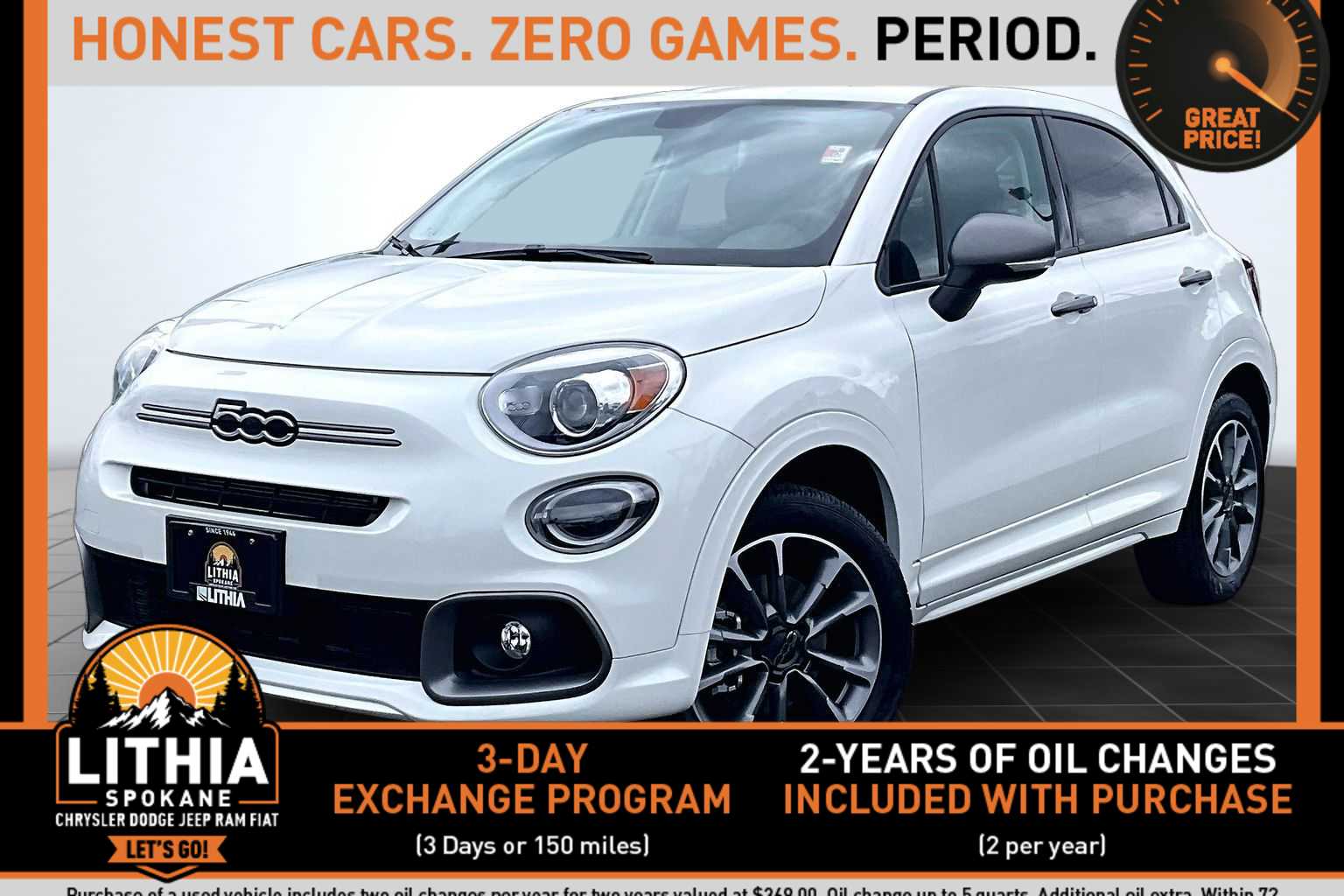 2022 FIAT 500X Pop AWD's photo