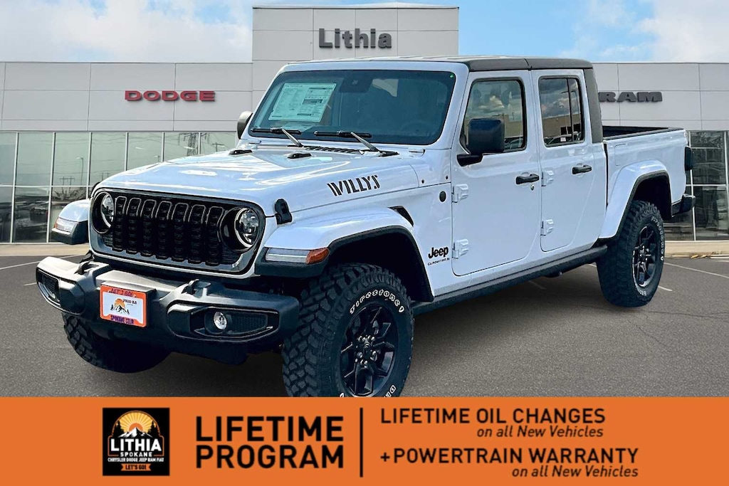 New 2025 Jeep Gladiator Willys Pickup