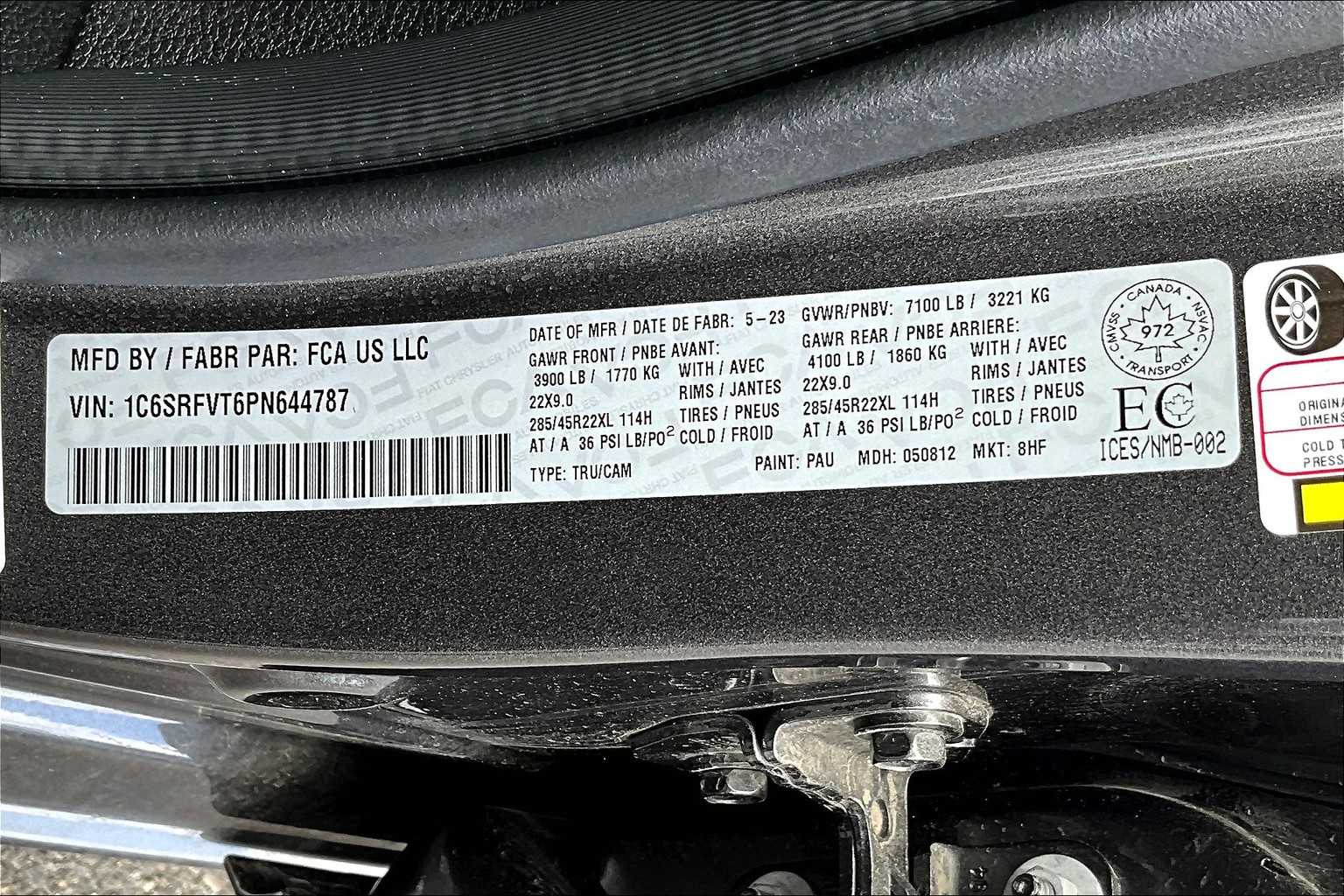 2023 RAM 1500 Sport 17