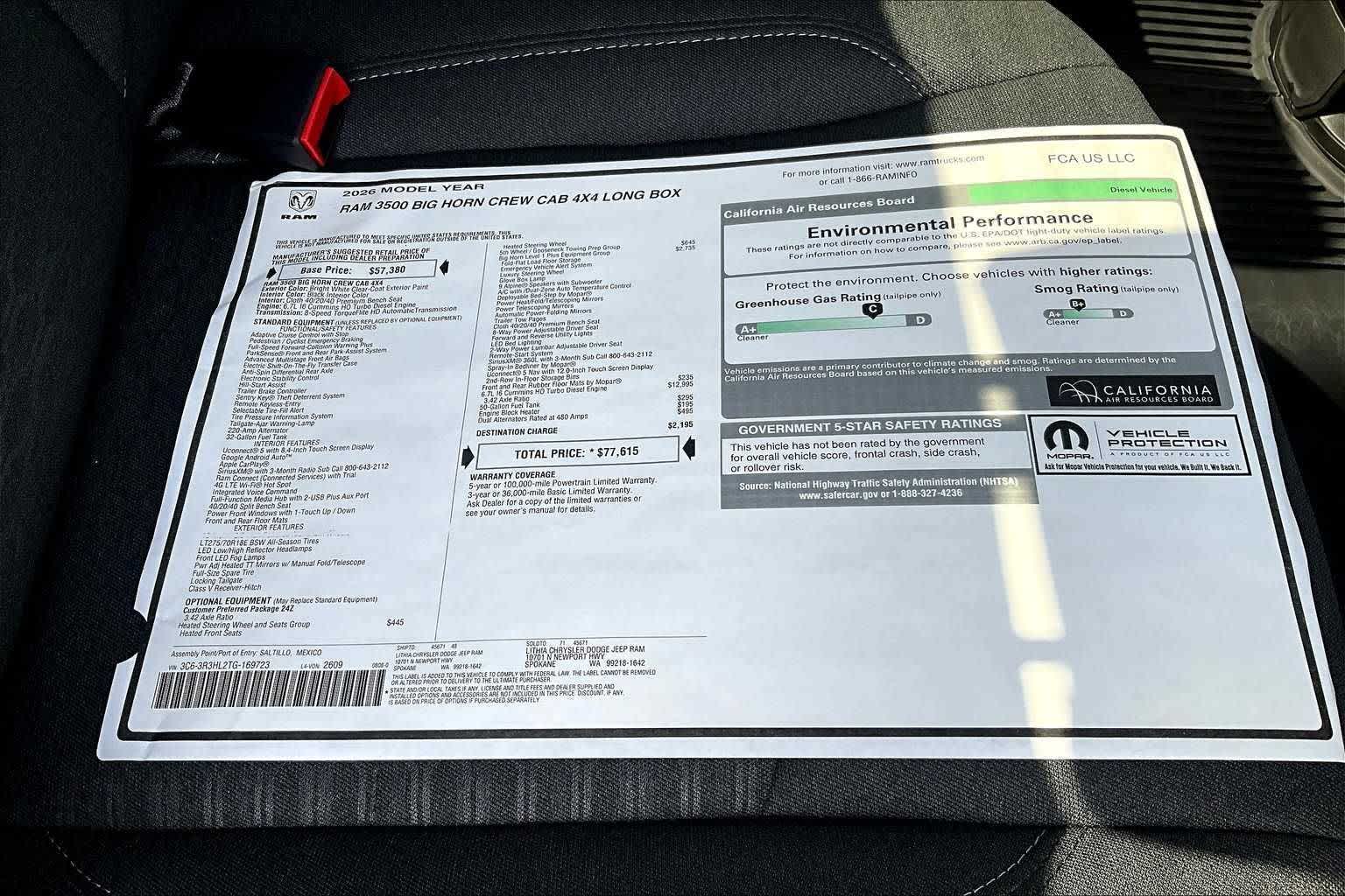 Thumbnail: 2026 RAM 3500 - 23