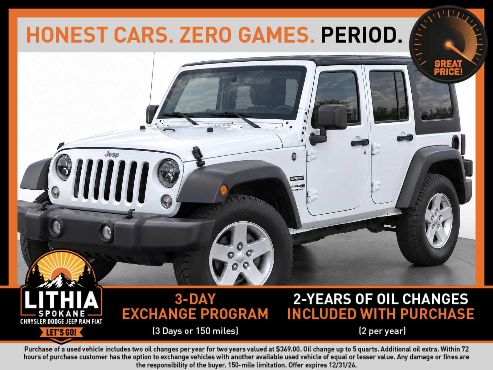 2018 Jeep Wrangler JK Unlimited