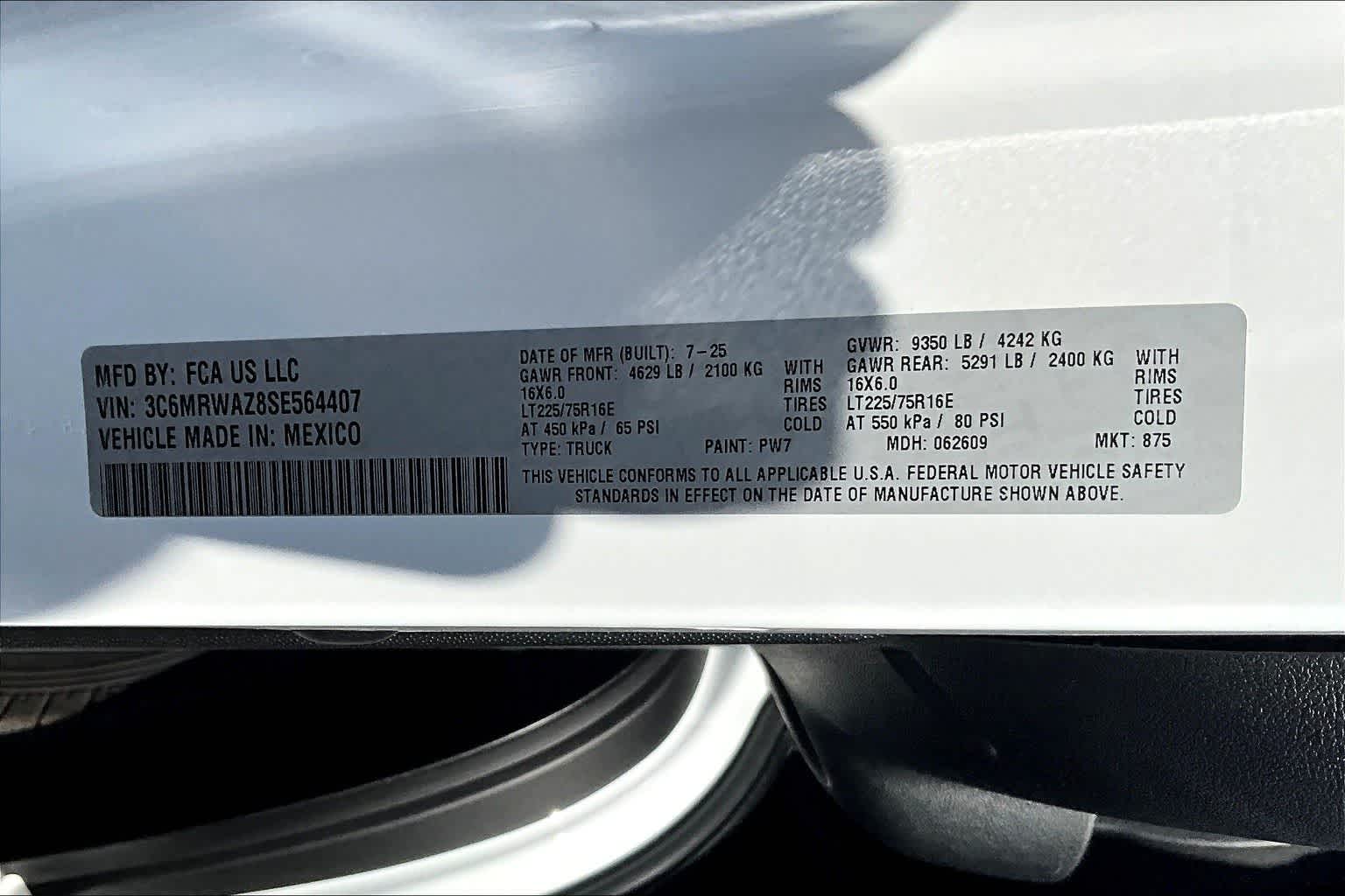 Thumbnail: 2025 RAM ProMaster - 19