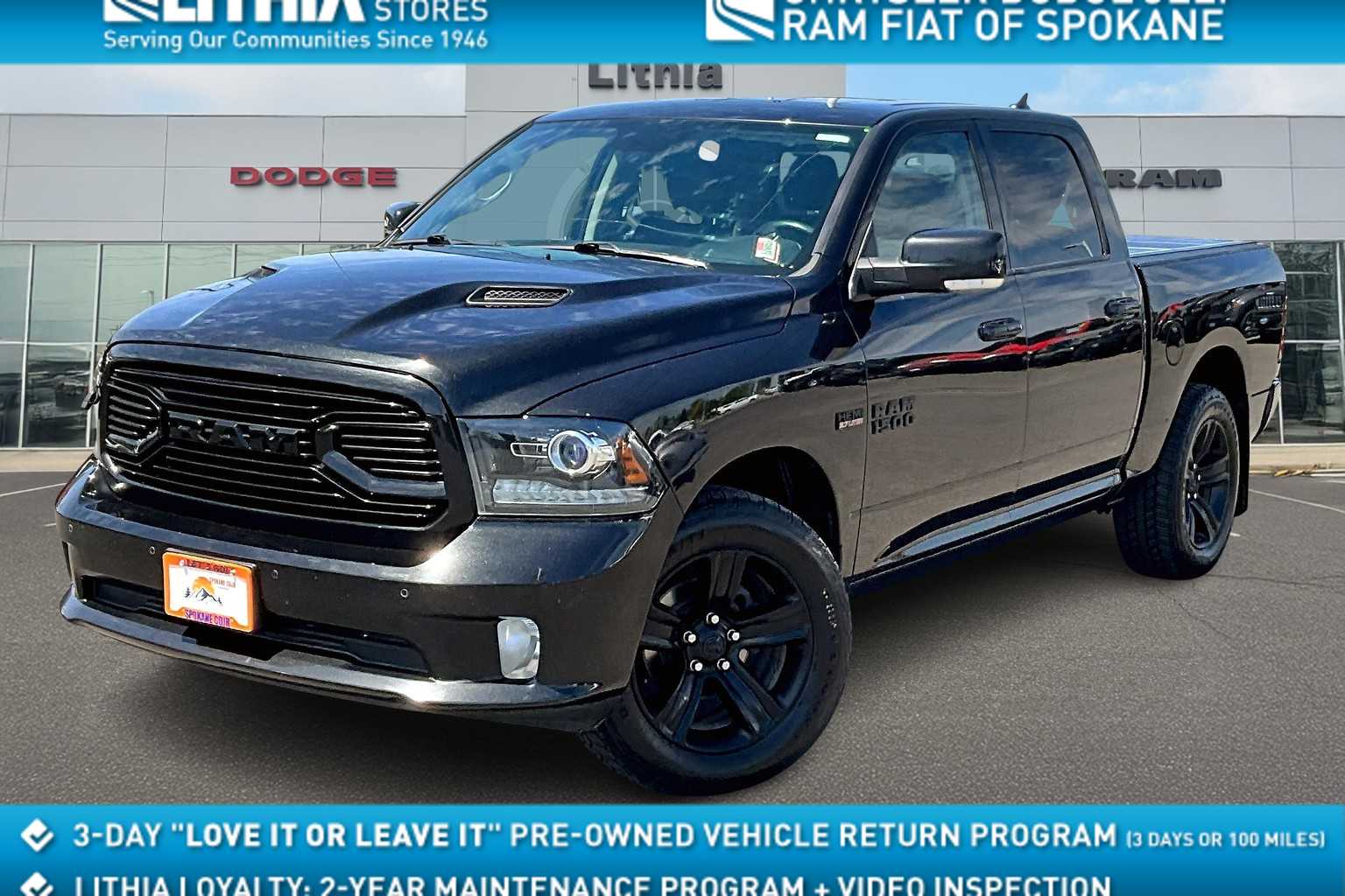2018 RAM 1500 Sport -
                  Spokane, WA