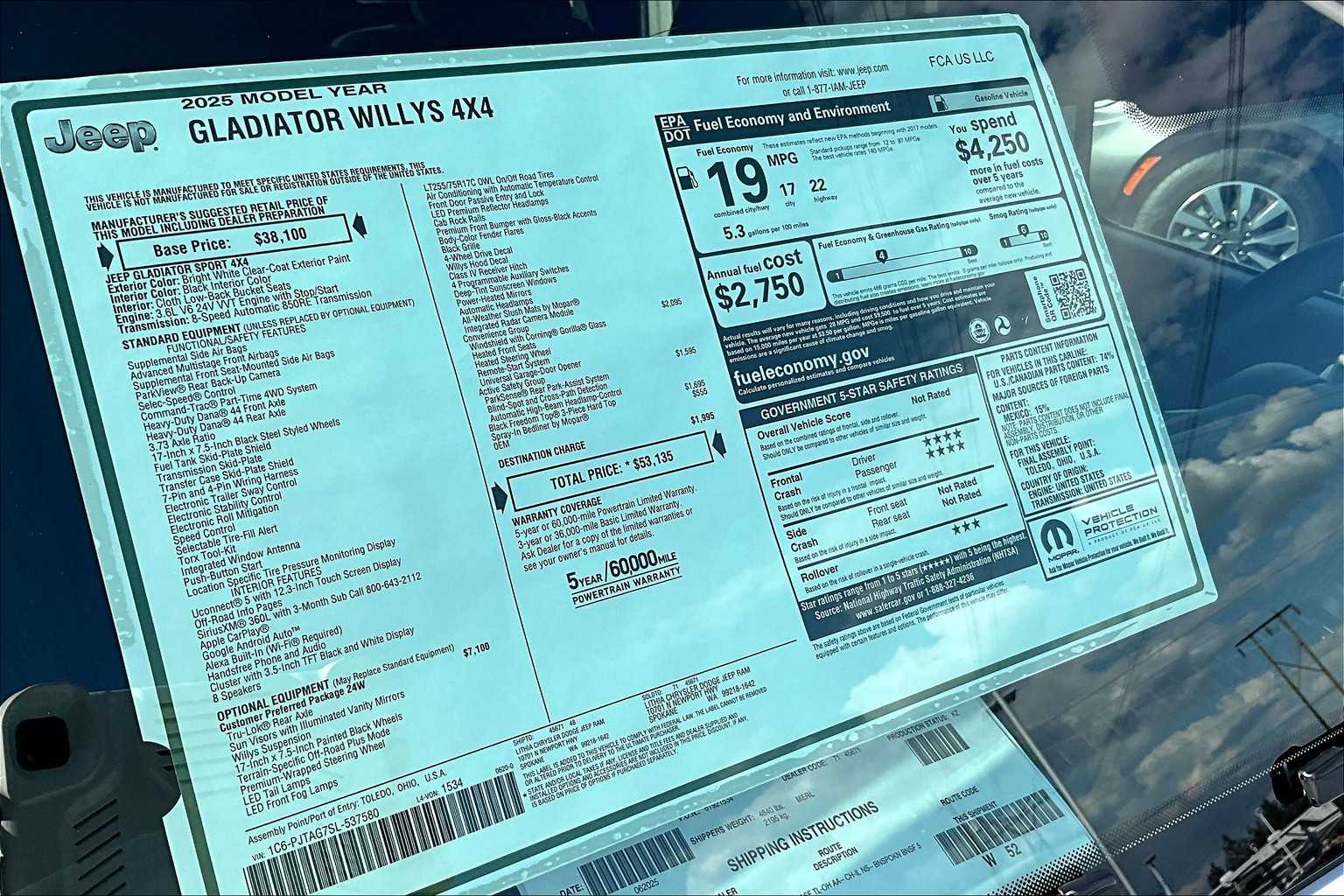 Thumbnail: 2025 Jeep Gladiator - 23