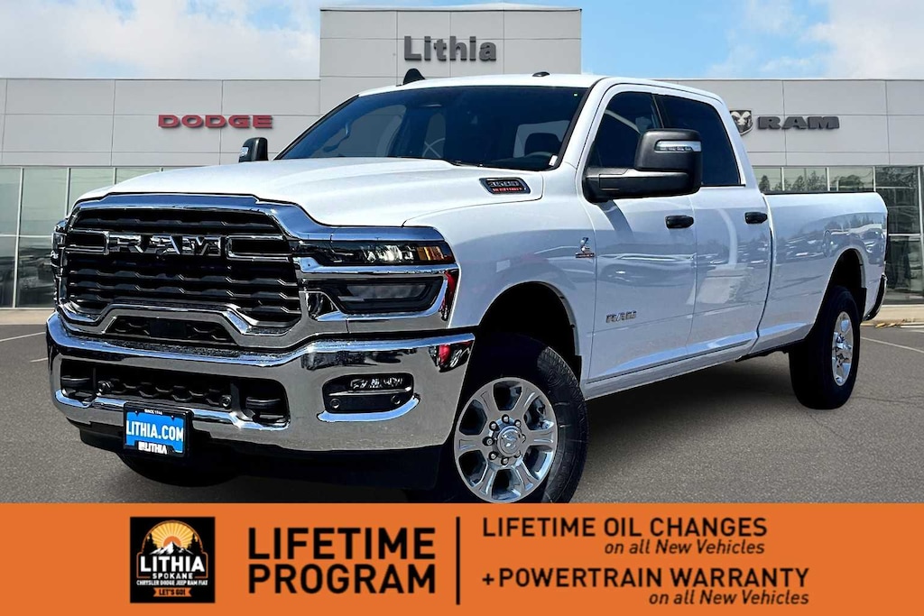 New 2025 Ram 3500 BIG HORN CREW CAB 4X4 8' BOX Pickup