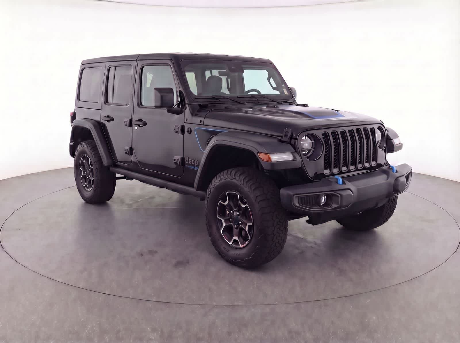 Used 2022 Jeep Wrangler Unlimited Rubicon 4XE with VIN 1C4JJXR61NW260252 for sale in Spokane, WA