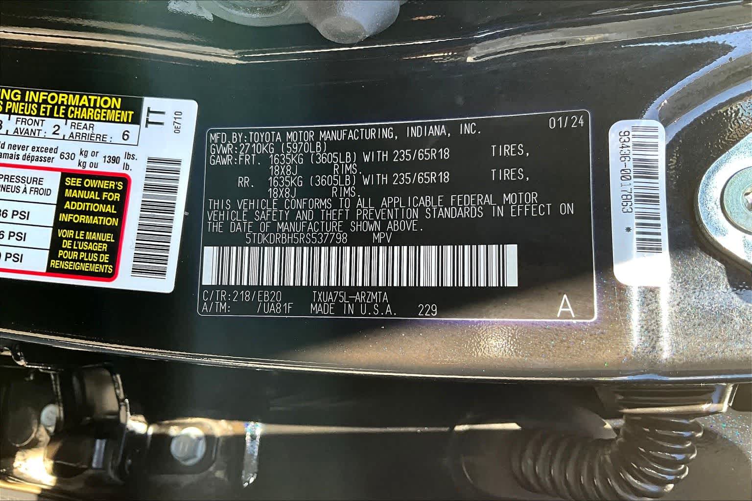 Thumbnail: 2024 Toyota Highlander - 21