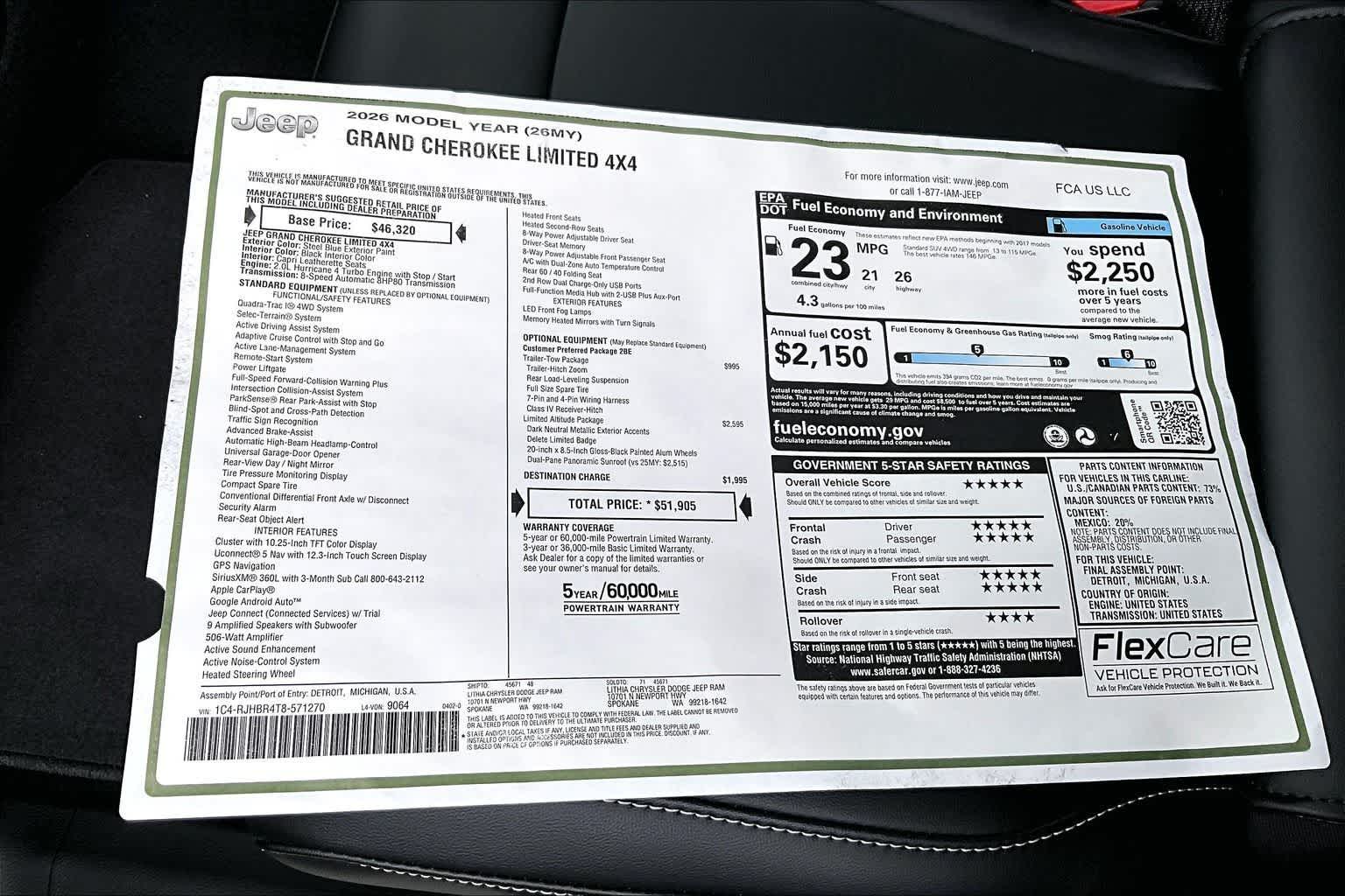 Thumbnail: 2026 Jeep Grand Cherokee - 23