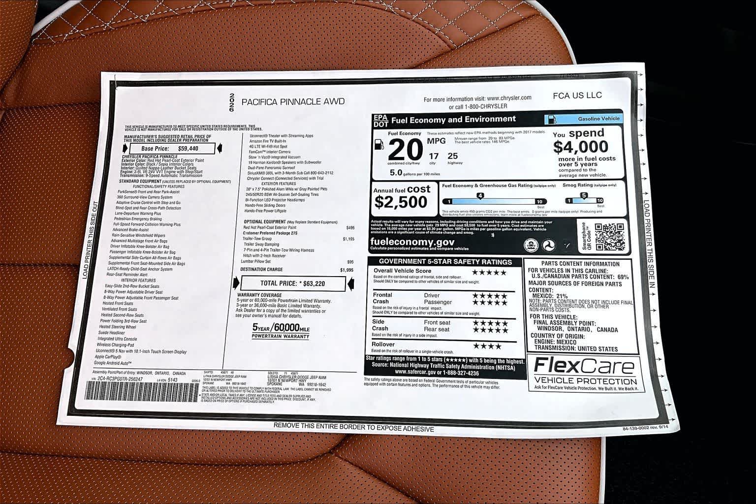 Thumbnail: 2026 Chrysler Pacifica - 23