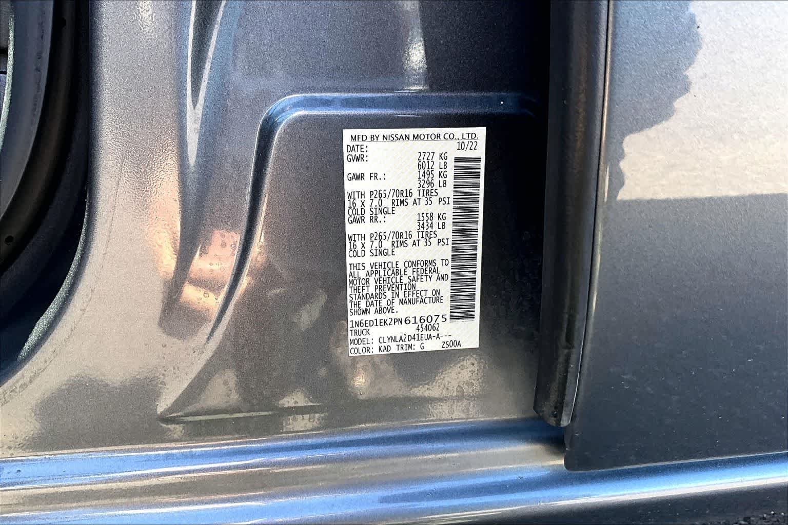 Thumbnail: 2023 Nissan Frontier - 21