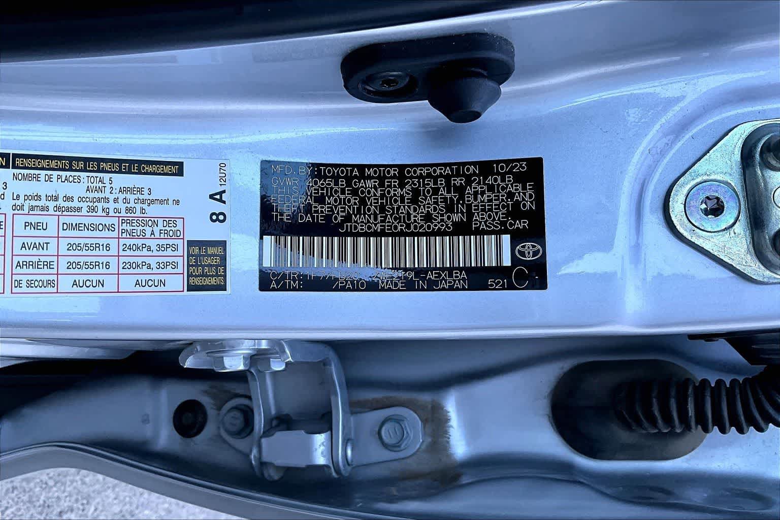 Thumbnail: 2024 Toyota Corolla - 21