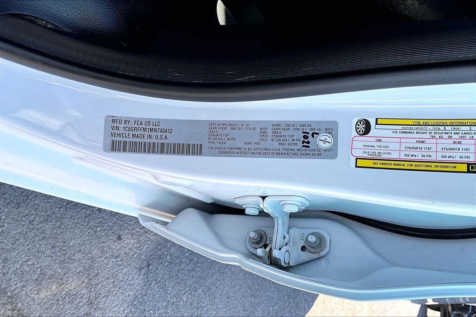 Thumbnail: 2021 RAM 1500 - 21