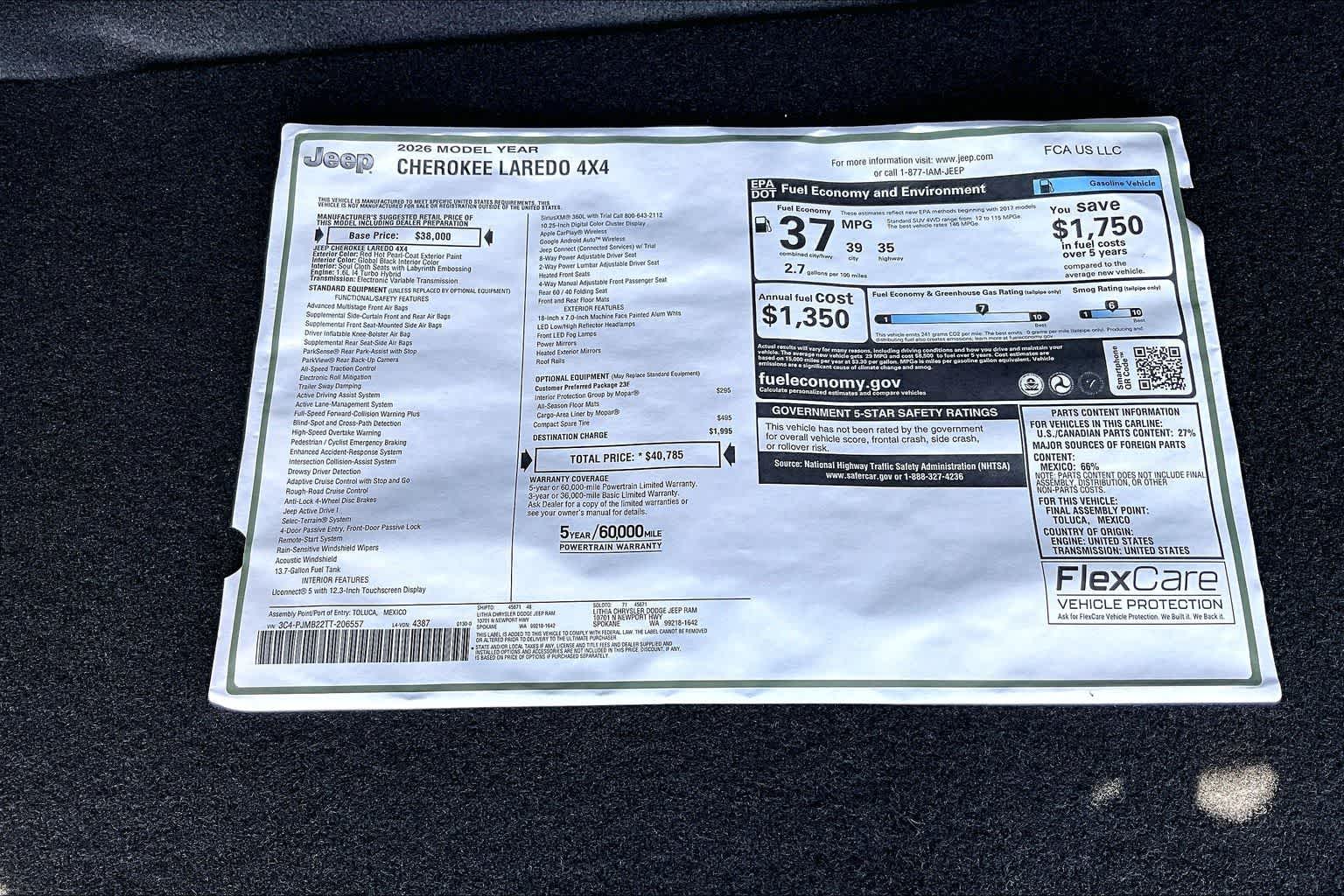 Thumbnail: 2026 Jeep Cherokee - 23