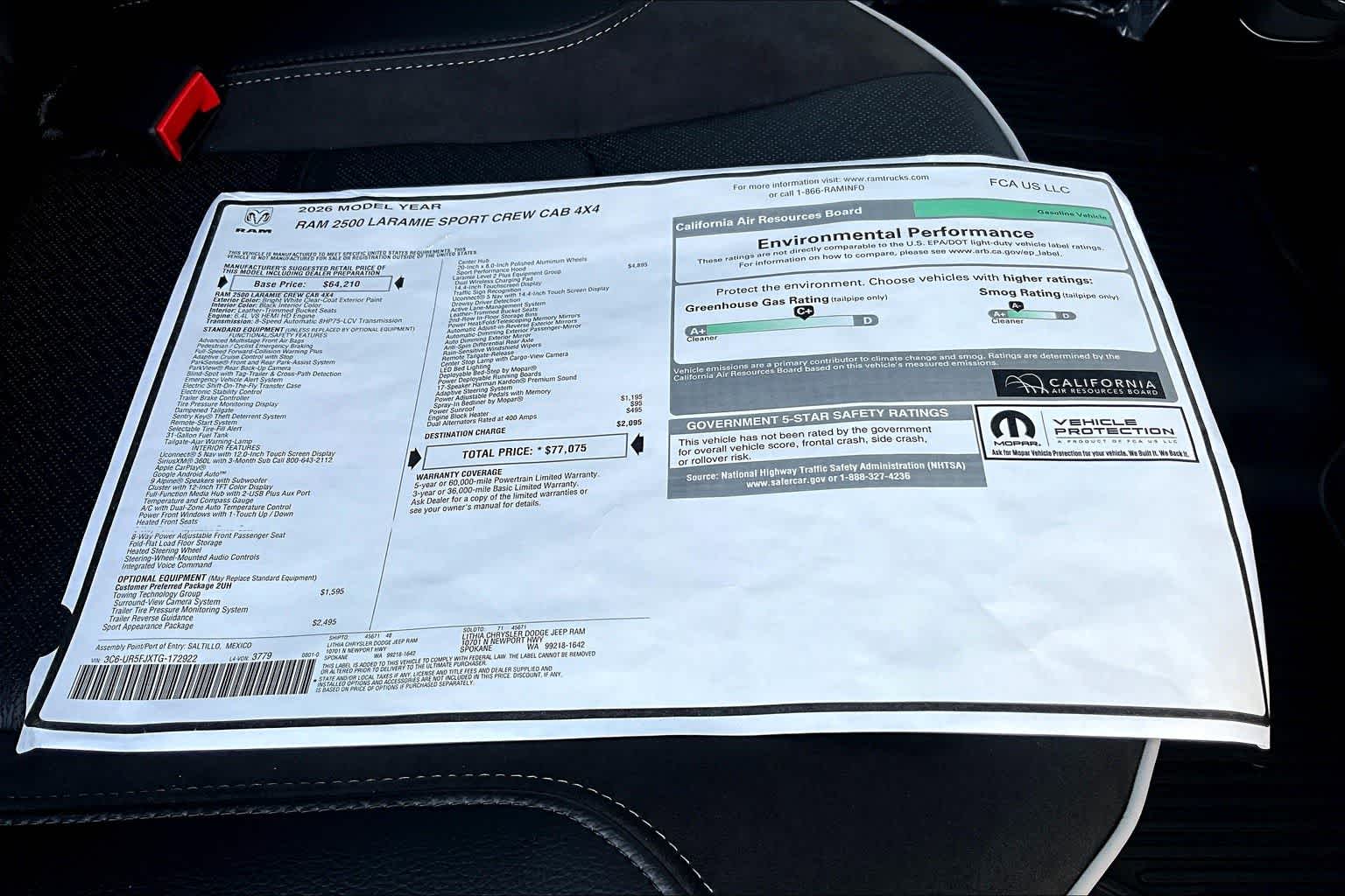 Thumbnail: 2026 RAM 2500 - 23