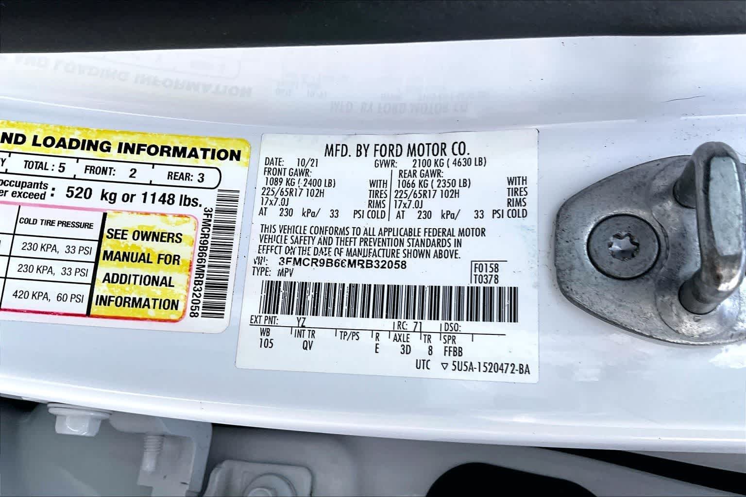 Thumbnail: 2021 Ford Bronco Sport - 21