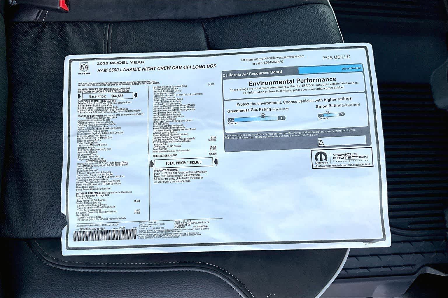 Thumbnail: 2026 RAM 2500 - 23