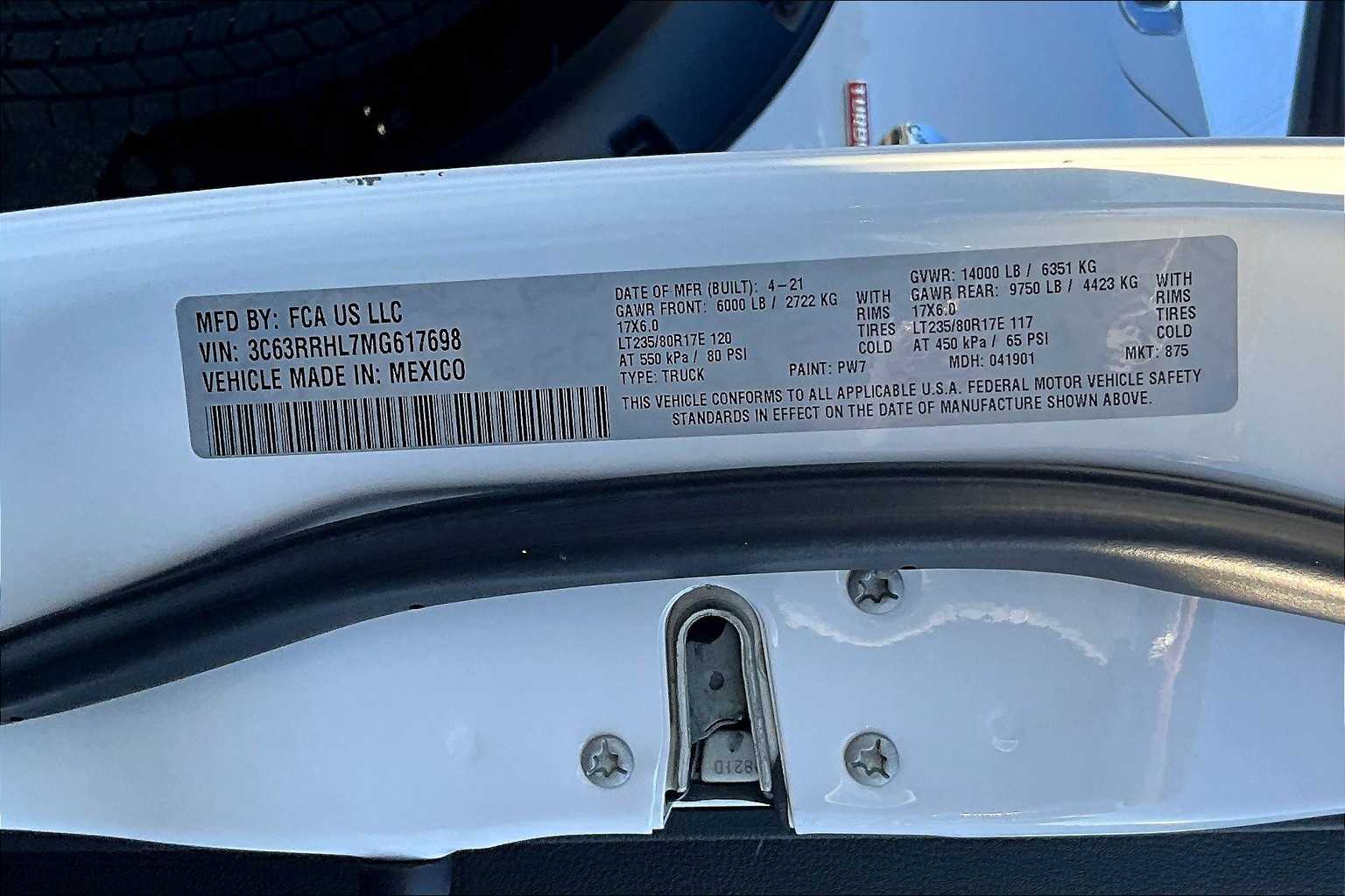 Thumbnail: 2021 RAM 3500 - 21