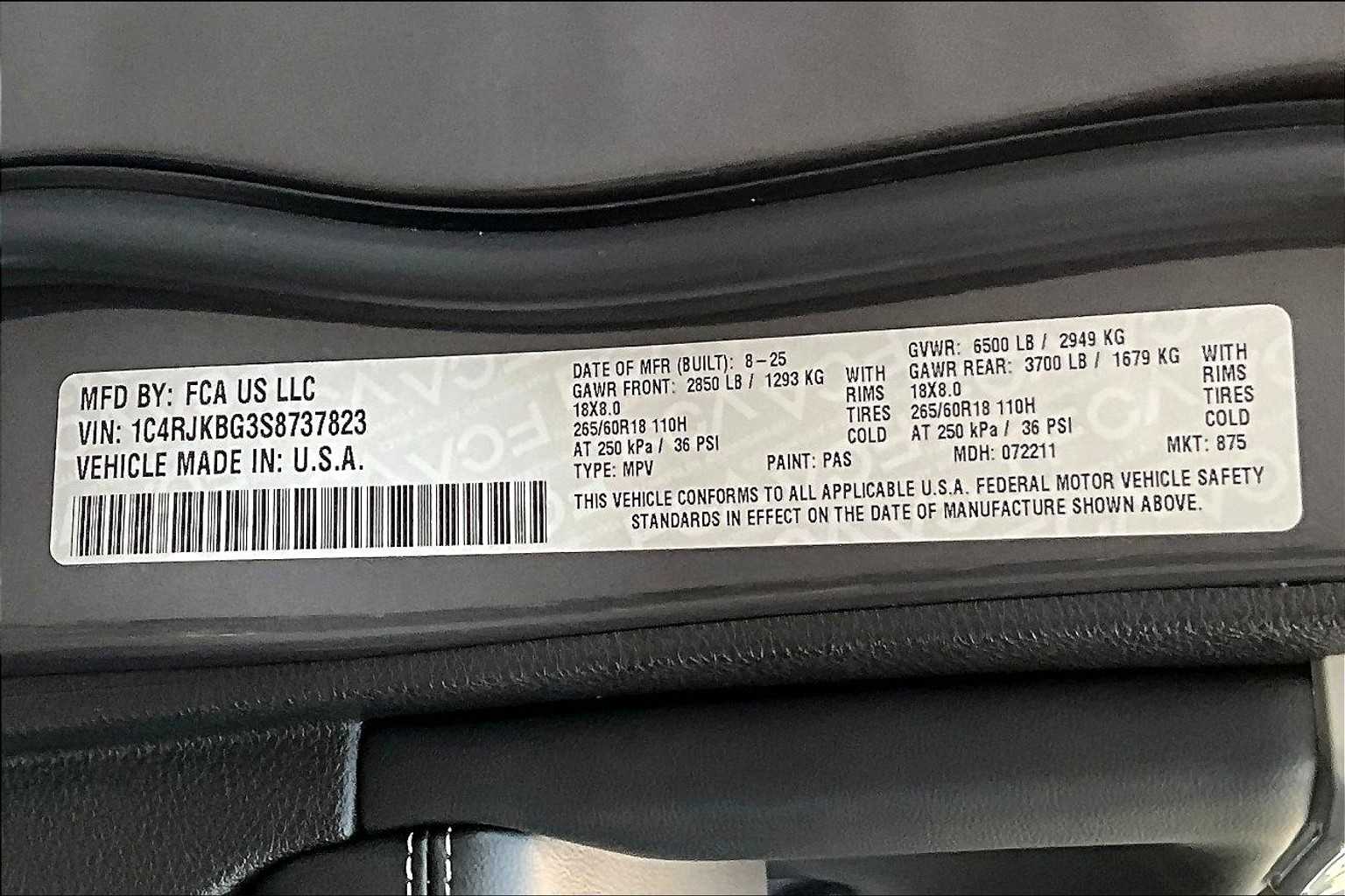 Thumbnail: 2025 Jeep Grand Cherokee L - 21