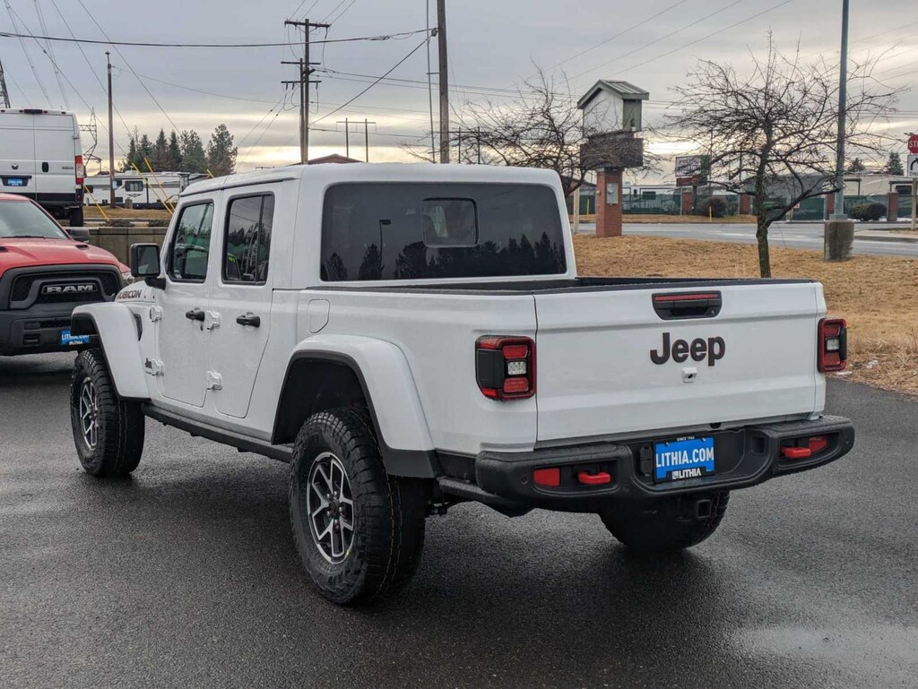 New 2024 Jeep Gladiator RUBICON X 4X4 Bright White For Sale in Spokane