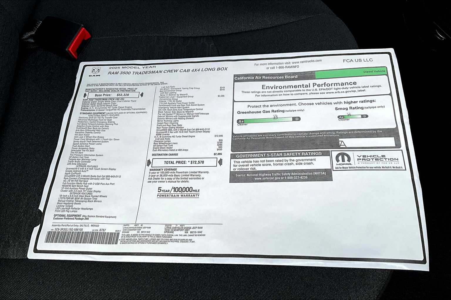 Thumbnail: 2025 RAM 3500 - 22