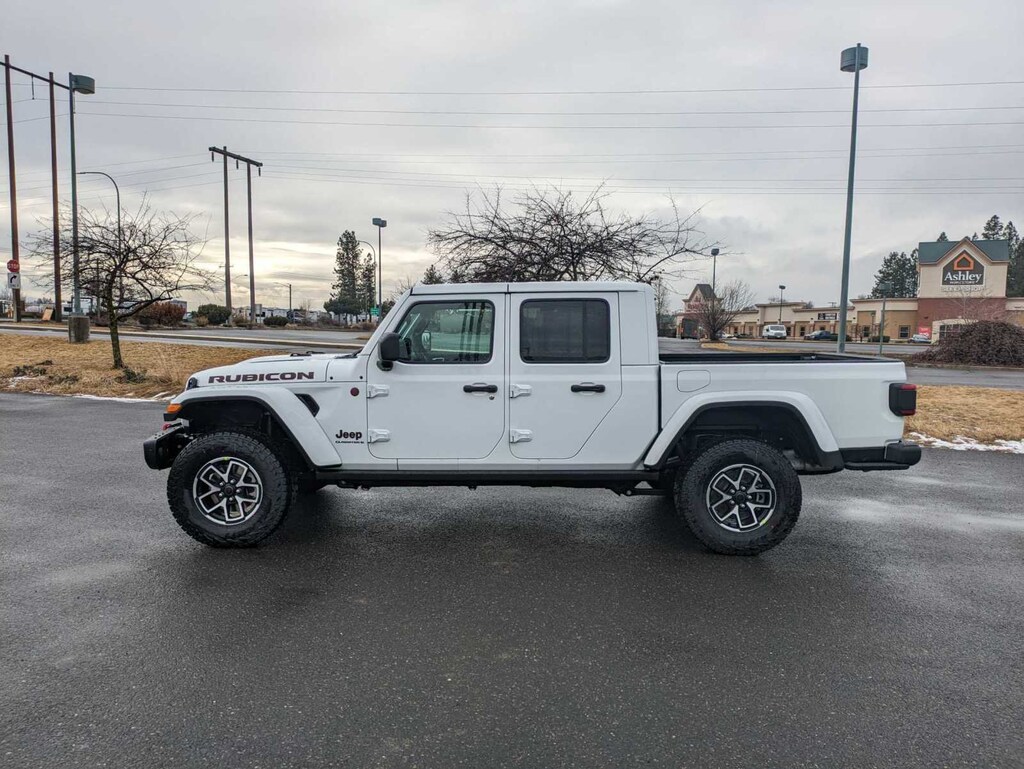 New 2024 Jeep Gladiator RUBICON X 4X4 Bright White For Sale in Spokane