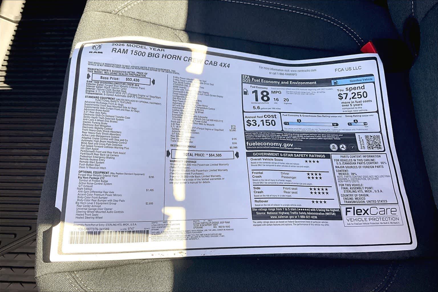 Thumbnail: 2026 RAM 1500 - 23